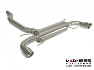 Alfa Romeo Giulia Sportline Exhaust - 2.0L - Ragazzon - Axle Back - Muffled w/ Regular Tips
